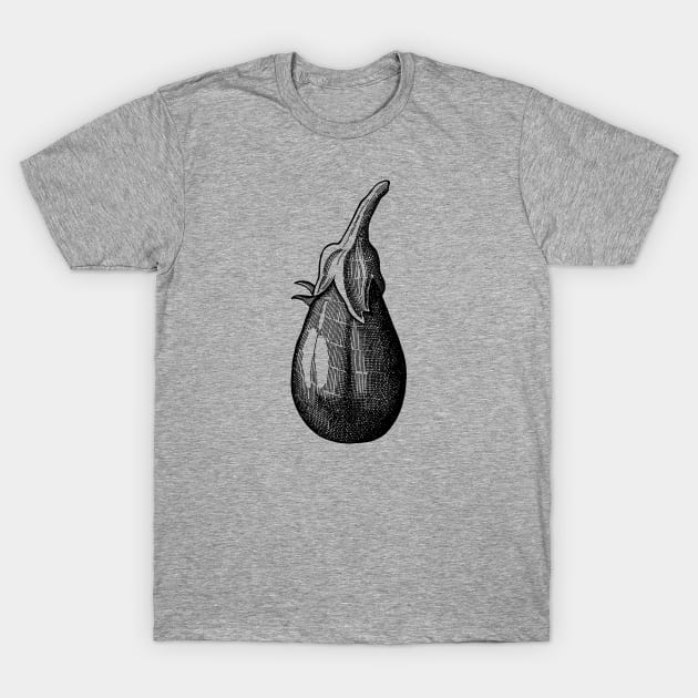 Eggplant T-Shirt by senkova